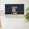 thumbnail image 2 of Happy New Year Pug Welcome 2025 Balloon Firework Party Horizontal Matte Canvas Poster Dog Lover Gifts Wall Art Home Decor - 01014, 2 of 5