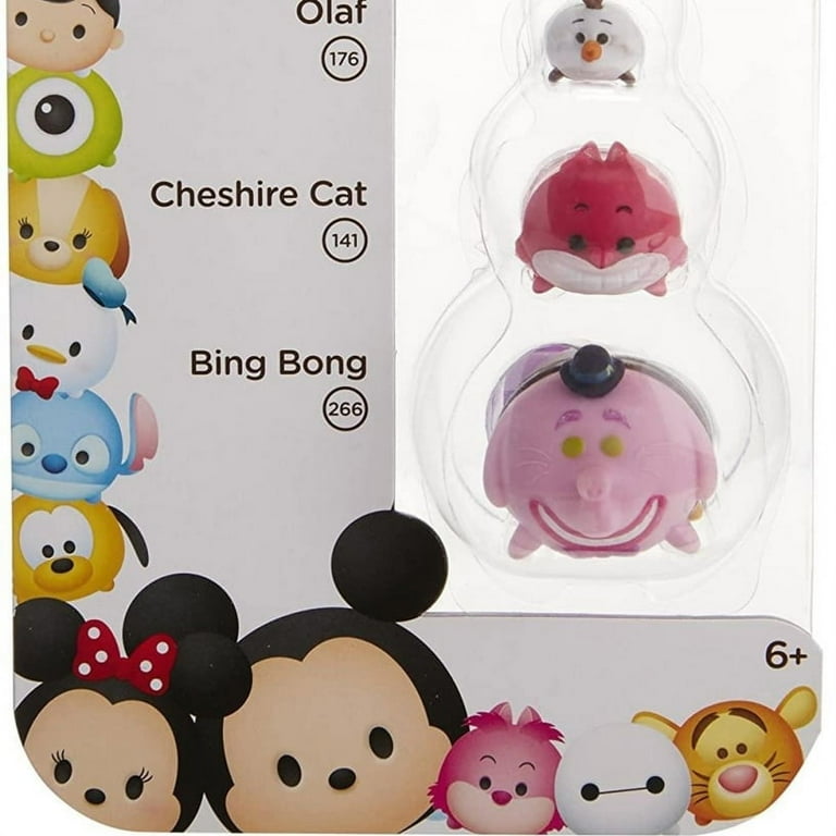 Disney Tsum Tsum 3 Pack Series 2 Figures Olaf Cheshire Cat and