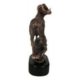 thumbnail image 3 of Wildlife Animal Taxidermy Bighorn Sheep Ram Climbing on Sloping Rock Statue 12"H, 3 of 9