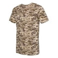 thumbnail image 2 of Adult Woodland Camouflage Short Sleeve T-Shirt , Sand Digital , 3XL, 2 of 6