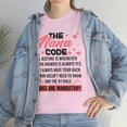 thumbnail image 4 of Familyloveshop LLC The Nana Code Valentine's Day Shirt, Funny Nana Gift T- Shirt, Funny Gift For Nana, The Nana Code T Shirt, Funny Valentine's Day Gift, Birthday Gift, Women's T Shirt, 4 of 9