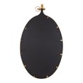 thumbnail image 4 of Kate and Laurel Yitro Metal Framed Wall Mirror, Gold 20x34, 4 of 8