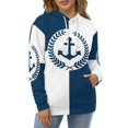 thumbnail image 1 of Sweat à Capuche Design Hommes et Femmes Pulls Imprimés Chandails en Molleton Ample Streetwear Chandail à Capuchon Tops Design, 1 of 5