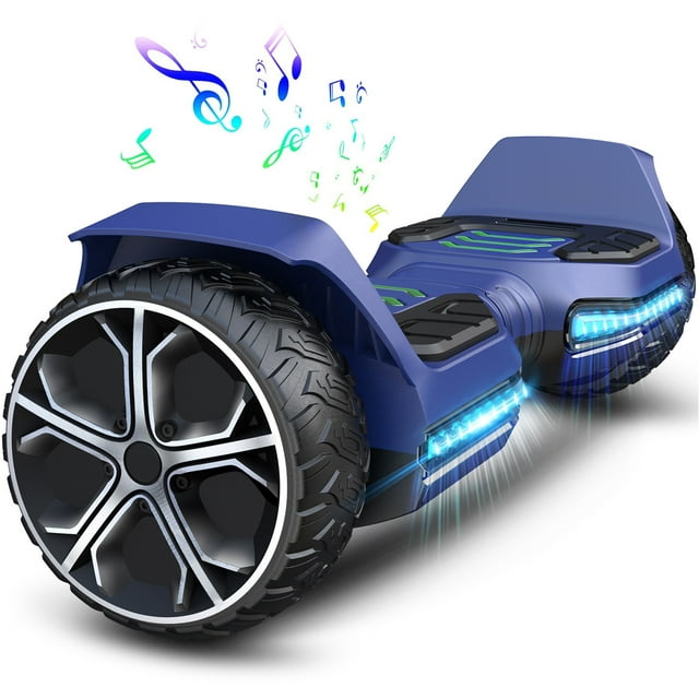 Flash Wheel Hoverboard with Bluetooth Speaker, Self Balancing Scooter for Kids & Adults, UL2272 Certified