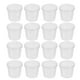 thumbnail image 3 of 100 vasos de plástico para salsa para llevar, recipientes para salsa de ensalada y condimentos con tapas., 3 of 8