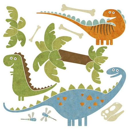 4 Walls Dino Might Accent Wall Decal