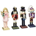 thumbnail image 2 of Wood Handpainted Nutcracker Ornaments, 4 Assorted, 2 of 3