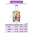 thumbnail image 5 of Hello 2025 Chihuahua Celebrates Happy New Year Firework Balloon Travel Luggage Cover Dog Lover Gifts Idea Suitcase Dust Protective Decor - 02024, 5 of 5