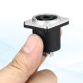 thumbnail image 4 of 2pcs 4 Pole Speaker Jack Twist Lock,1 Inch XLR Speaker Panel Mounts,Black, 4 of 7