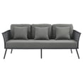 thumbnail image 4 of Stance Outdoor Patio Aluminum Sofa-EEI-3020, 4 of 5