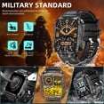 thumbnail image 2 of Smartwatch militar Erosados 1,96" con linterna LED y batería de 430 mAh, 2 of 7