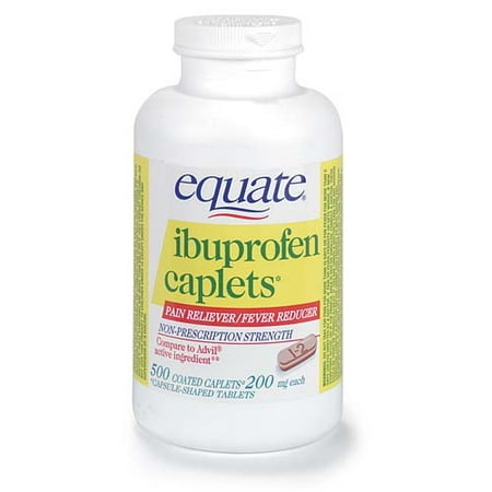 Equate Ibuprofen, 500 - Caplets