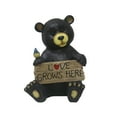 thumbnail image 5 of Hi-Line Gift Ltd. Sitting Bear Holding Love Sign Garden Decor, 5 of 6
