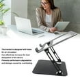 thumbnail image 4 of Support Pliable pour Ordinateur Portable, Support Réglable en Hauteur Structure Stable pour Bureau, 4 of 7