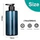 thumbnail image 2 of Dispensador de champú y acondicionador, botellas vacías reutilizables para baño, loción corporal, jabón de ducha, paquete de 3, 2 of 7