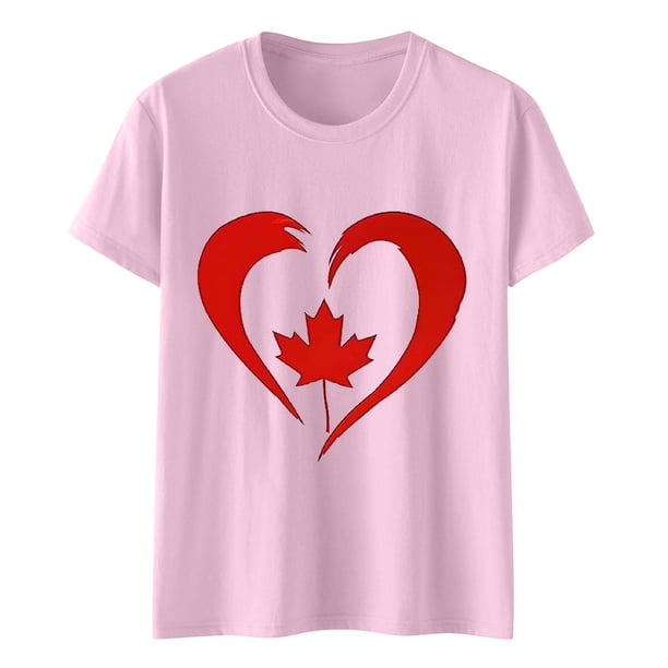 Camisas de Manga Corta para las Mujeres Impresión de Manga Corta Cuello Redondo, Camisa Casual de Poliéster para las Mujeres, Lavado de Manos