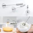 thumbnail image 3 of 3 Pcs Semi-automatic Whisk, Kitchen Whisk, Balloon Whisk, Whisk Mixer For Mixing Gift, 3 of 5