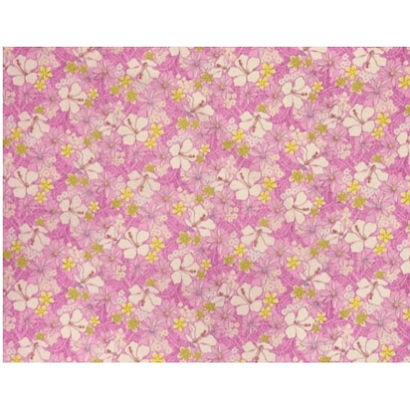 Hawaii Fabric 100% Cotton Broadcloth Assorted Color Fabric, per Yard