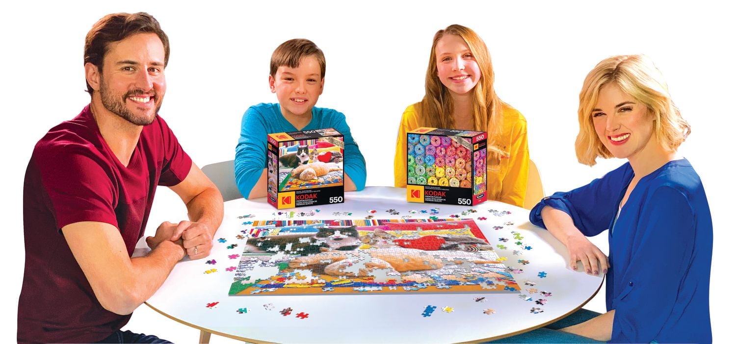Kodak 550 Piece Jigsaw Puzzle - Puzzle Kittens, Kodak Prem 550PC Puzzle