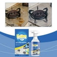 thumbnail image 1 of Espuma limpiadora de cocina 120ml | Spray desengrasante para cocina de acero inoxidable, vidrio, cerámica | Eliminación rápida de aceite, sin residuos, sin olor | Limpieza eficiente de superficies, 1 of 9