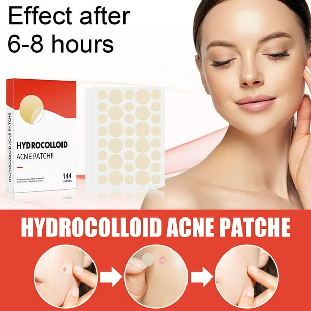 144 Patches Pimple Patches Face Patch for Pimple Zit Hydrocolloid