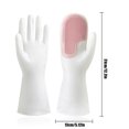 thumbnail image 4 of Bearachild 1 par de guantes para lavar platos, fregador de manos, manoplas de esponja reutilizables para alimentos, herramientas resistentes al calor, Suministros de limpieza para el hogar Rosa Bearachild HA061276-01B, 4 of 6