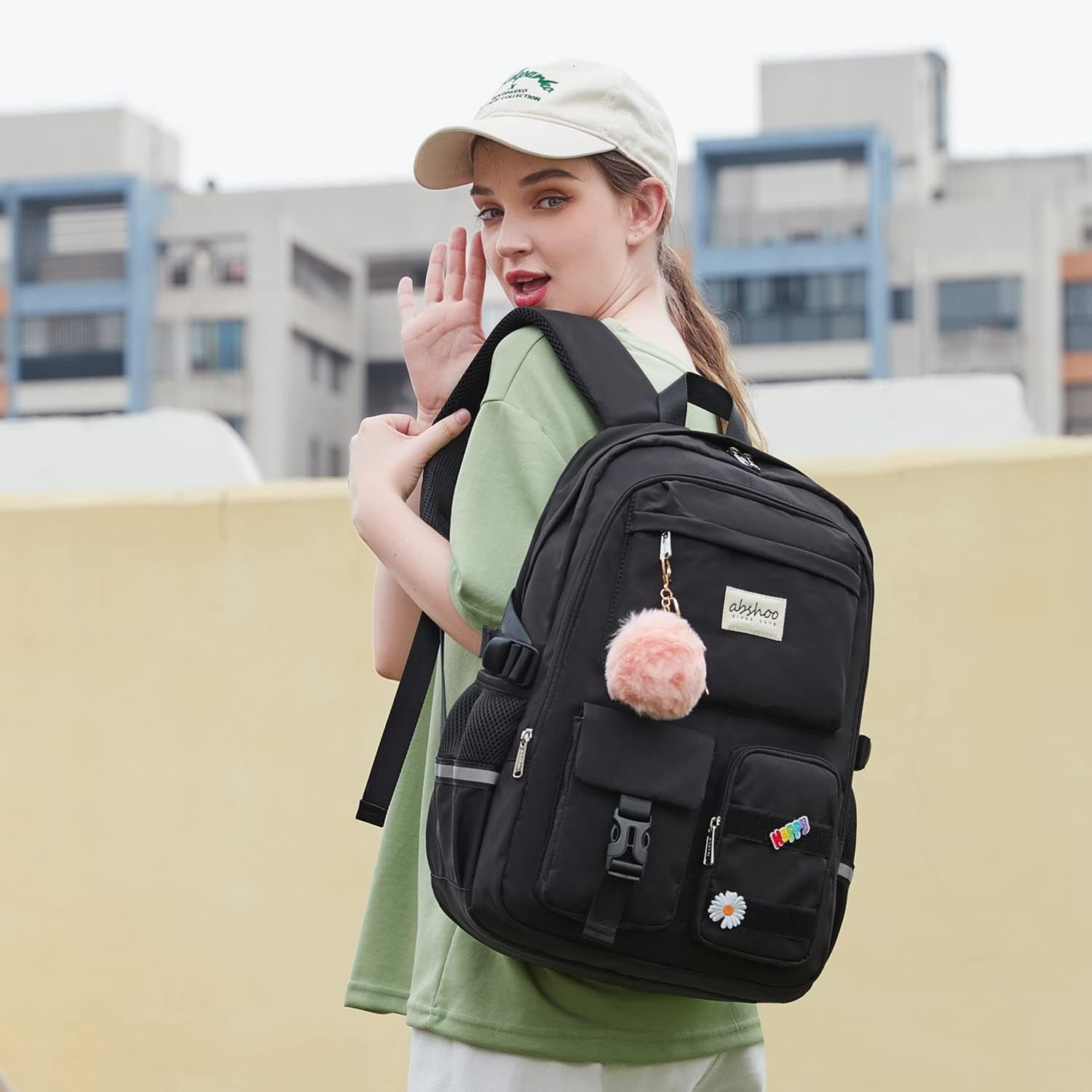 Big Student Laptop Backpack For College All Age Man Women Bag Travel Daypack