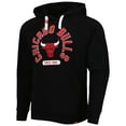 thumbnail image 2 of Unisex Sportiqe Black Chicago Bulls Athos Olson Tri-Blend Pullover Hoodie, 2 of 4