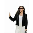 thumbnail image 2 of Sucegi Summer Must - Have! Women's Versatile Thin, Breathable Long - Sleeve Open - Front Cardigan., 2 of 5