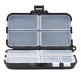 thumbnail image 1 of Caja De Aparejos De Pesca, Caja De Señuelos Con Gancho Abierto De 2 Capas, Compartimentos Individuales Para Exteriores ANGGREK Otros, 1 of 8