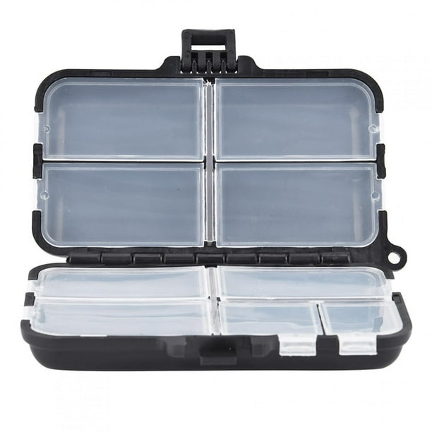 Fishing Tackle Box, Clear Viewing Hook Lures Box Portable Plastic