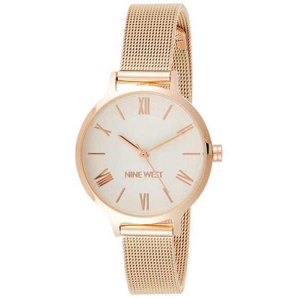 Reloj De Pulsera De Malla Para Mujer Nine West
