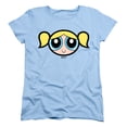 thumbnail image 4 of The Powerpuff Girls Bubbles Face Women's T Shirt, Light Blue, Large, 4 of 5