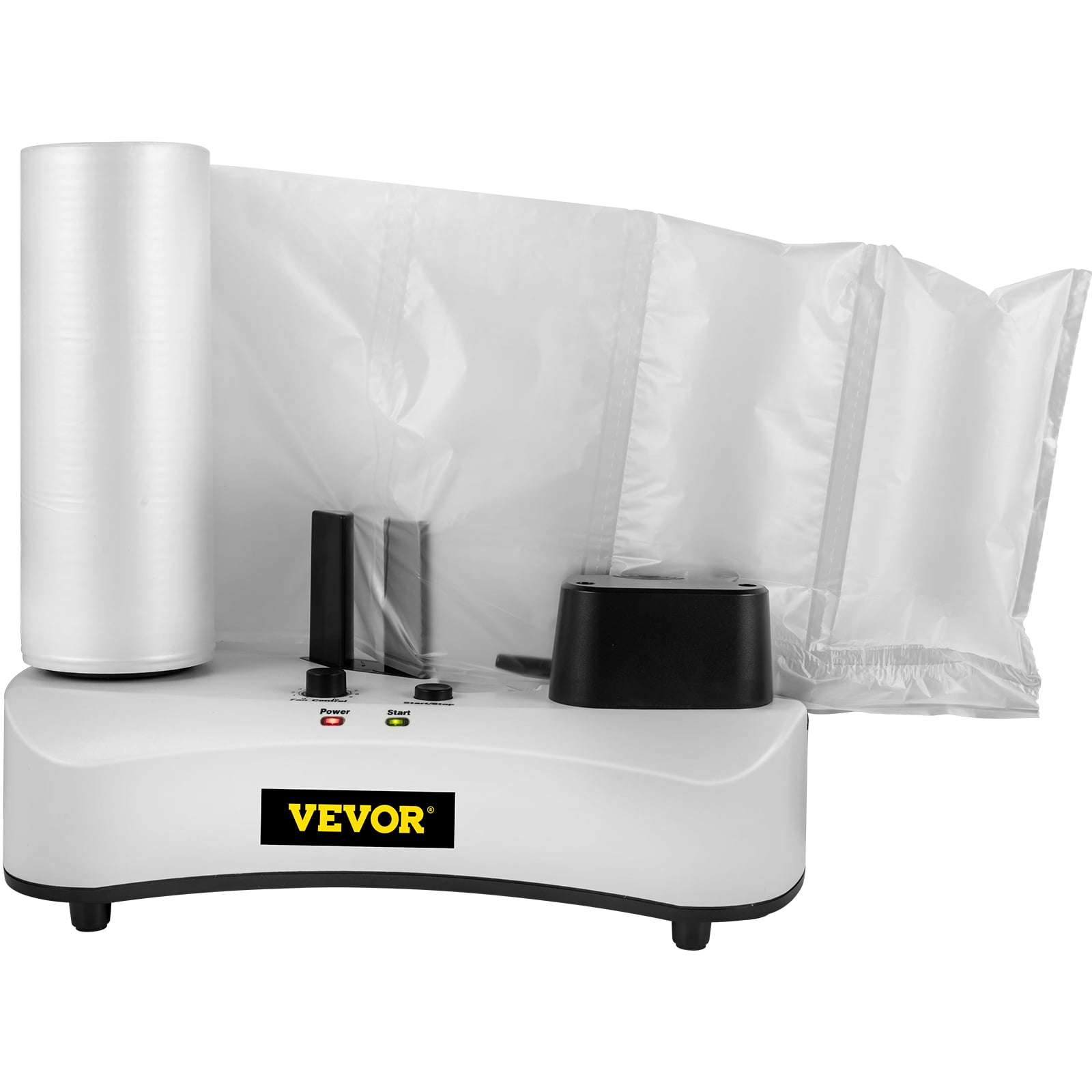 VEVOR Air Cushion Machine 110V Air Pillow Packaging Machine Portable Air Cushion Wrap Machine for Inflatable Packaging+164 ft/50 m Test Film Roll Sealing Speed 7.2-7.8 ft/min Air Pillow Machine 