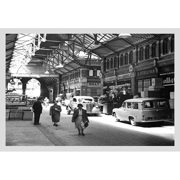 Dublin's Covered Market Fine art canvas print (20" x 30")