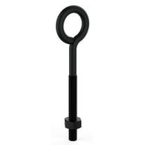 National Hardware N820-086 Eye Bolt, 3/8" × 6", Storm Shine Finish