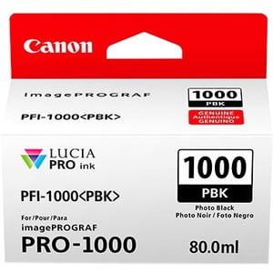 Canon PFI-1000 Ink Cartridge Photo Black 0546C002 (Best Printer Under 1000)