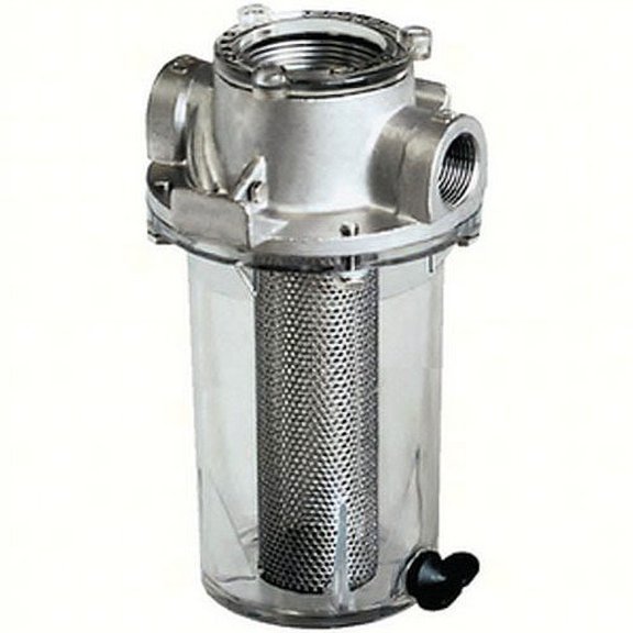 Groco Raw Water Strainer with #304 Stainless Steel Basket