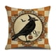 thumbnail image 1 of Bewildely Funda de almohada Dormitorio Prop Cremallera oculta Decoración de Halloween Funda de almohada Patrón de calabaza Funda de cojín para sofá Decoración del hogar nueve SXYM42 Bewildely HA060851-09B, 1 of 6