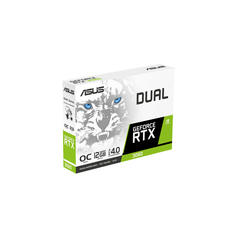 Asus NVIDIA GeForce RTX 3060 White OC Edition 12GB GDDR6 GPU