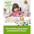thumbnail image 3 of Coogam Preschool Magnetic Busy Book, 9 Themed Stickers Toys Fine Motor Skills Learning Binder Quiet Book Montessori Toys for 3 years Old Toddlers, 3 of 8