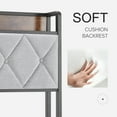 thumbnail image 5 of EDX King Bed Frame with Headboard Integrated Charging Station, Spacious Underbed Storage, Simple No-Tool Assembly,  No Box Spring Required, 5 of 8