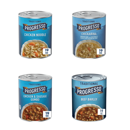Progresso 8-Pack Soup Selection – A Warm, Flavorful Variety of Hearty Soups