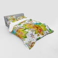 thumbnail image 3 of Ambesonne Floral Bedding Set 3 Pcs, Macro Flower Petals Art, Twin, Multicolor, 3 of 3