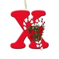thumbnail image 1 of Adornos Navideños Personalizados con Letras para Árbol de Navidad (26 Piezas): Colgantes Acrílicos con Símbolos Navideños para Decorar Las Fiestas., 1 of 2