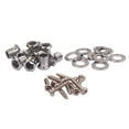 thumbnail image 2 of OULII 10 Pcs Vis de Montage pour Guitariste, Piquets de Réglage en Acier Argenté pour Pièces de Rechange, 2 of 8