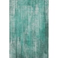 thumbnail image 2 of Addison Rugs Mayfield Washable Transitional Stripes Teal Rectangle Rug, 5' x 7'6", 2 of 6