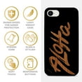 thumbnail image 4 of Case Yard Wooden Case for iPhone-SE Soft TPU Silicone cover Slim Fit Shockproof Wood Protective Phone Cover for Girls Boys Men and Women Supports Wireless Charging Aloha Design, 4 of 7
