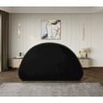 thumbnail image 6 of Meridian Furniture Rudy Black Teddy Fabric King Bed, 6 of 11