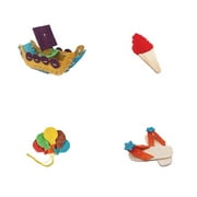 A&E Cage Nibbles Vacation Bundle, 4 Loofah Toy Set